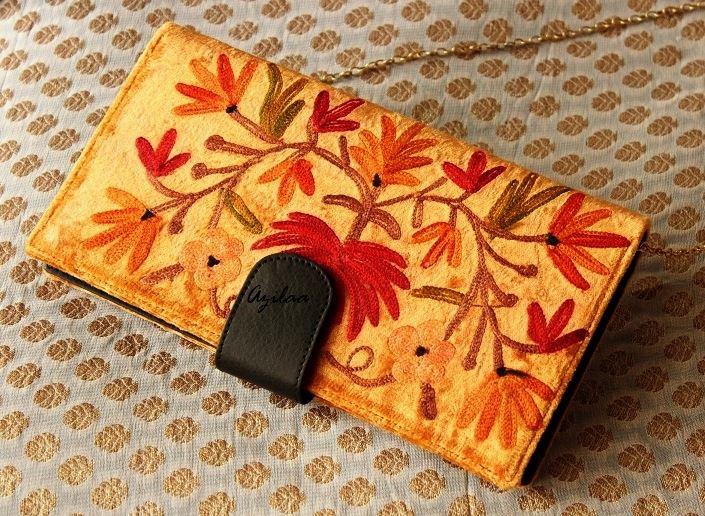 handmade clutch purse