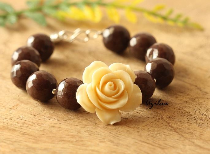 Ocean Blossom • Handmade Seed Bead Bracelets